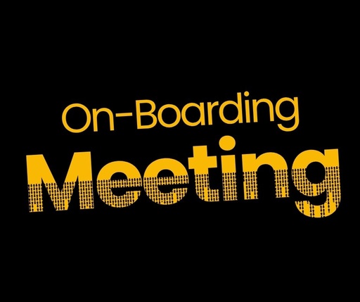 On-Boarding Meeting 